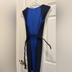 Banana Republic Women's Navy and Blue Dress